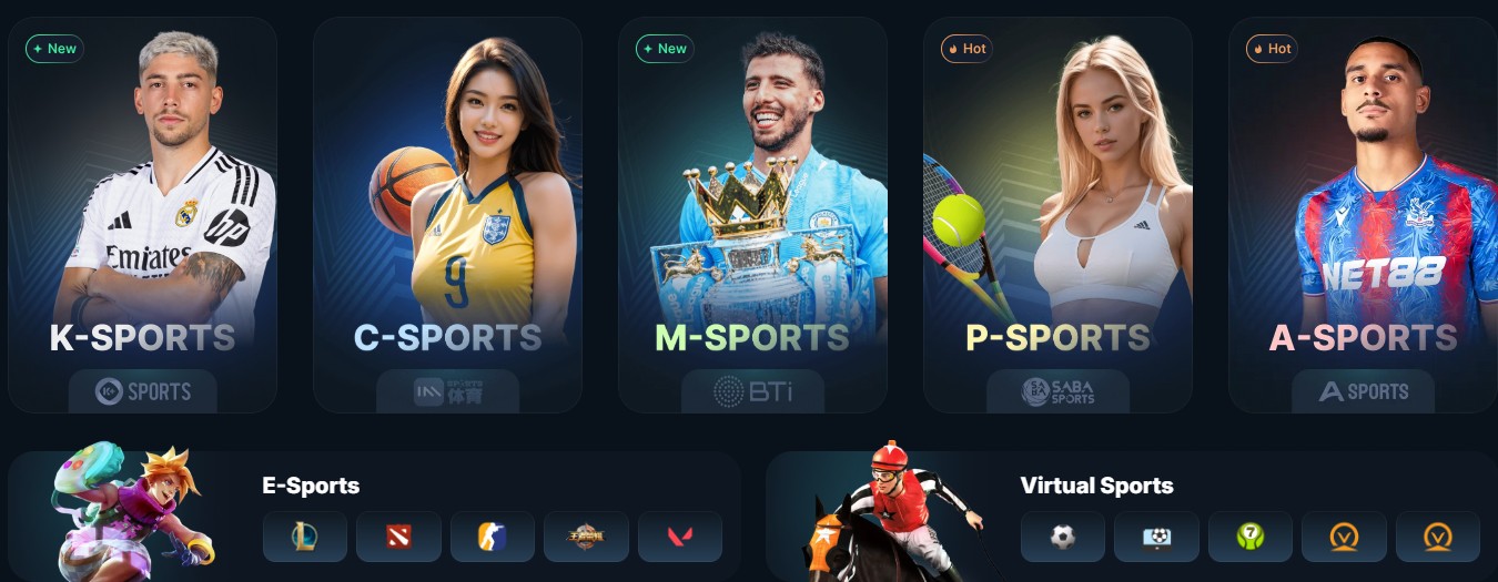 Cá cược thể thao, bóng đá tại 9Bet